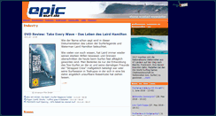 Desktop Screenshot of epicsurf.de