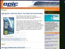 Tablet Screenshot of epicsurf.de